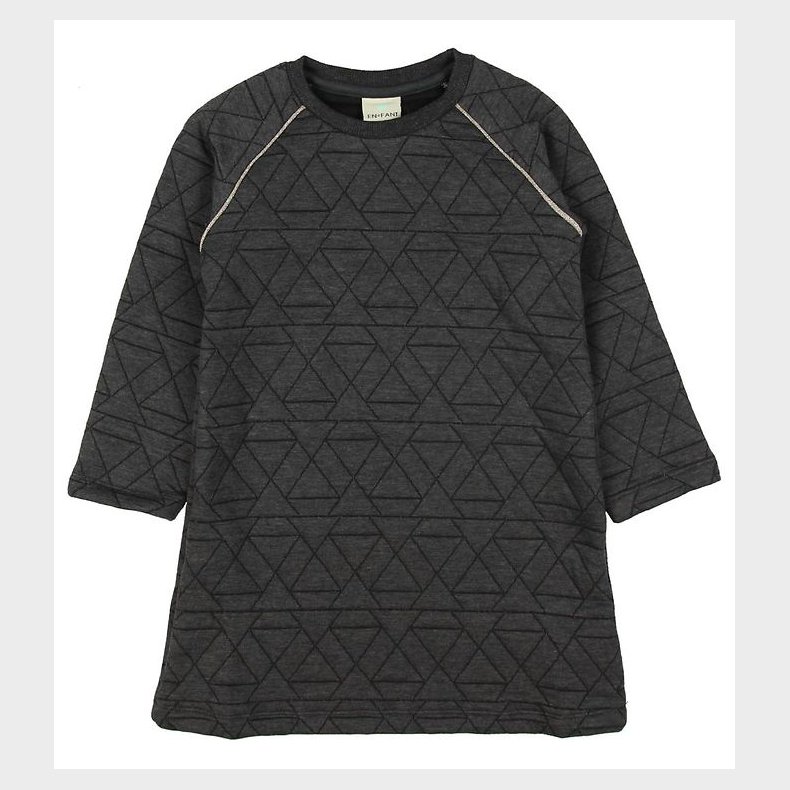 En Fant Kjole - Mrkegr m. Mnster