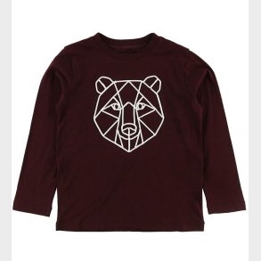 Emporio Armani Bluse - Bordeaux m. Bjrn