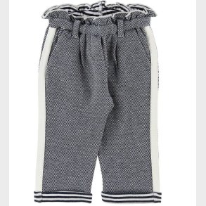 Emporio Armani Bukser - Hvid/Navy m. Mnster