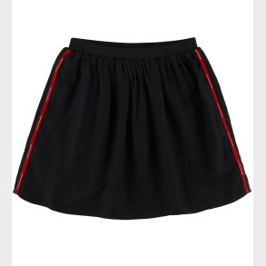 Calvin Klein Nederdel - Sort m. Rd Stribe