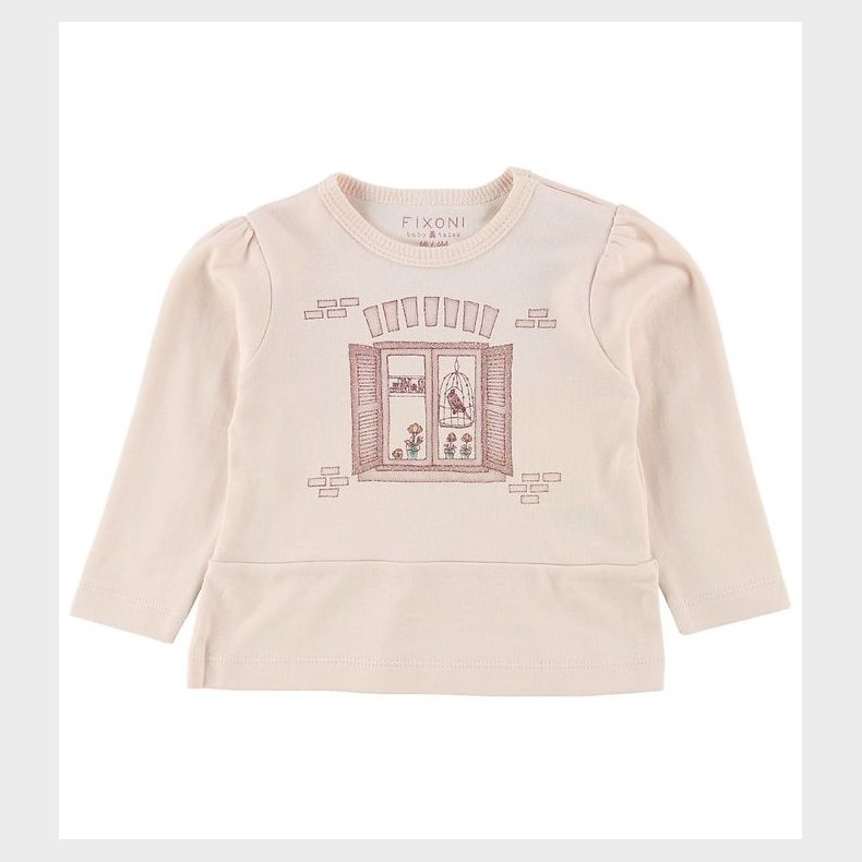Fixoni Bluse - Joy - Rosa m. Vindue