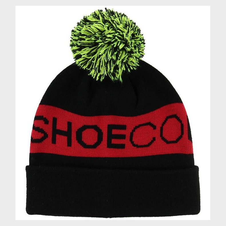 DC Hue m. Pompon - Chester - Sort/R�d