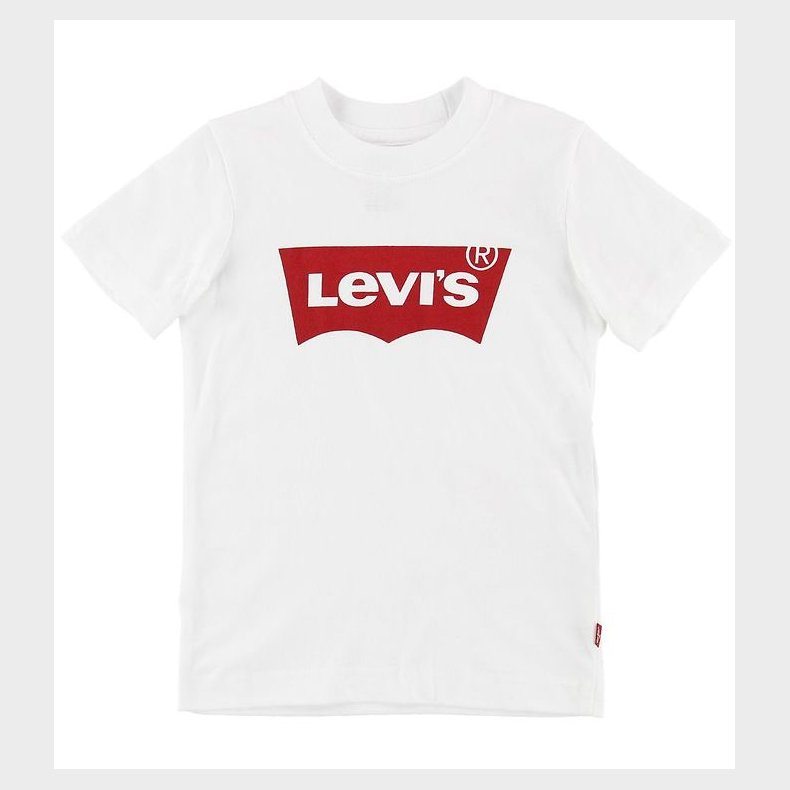 Levis T-shirt - Batwing - Hvid m. Logo