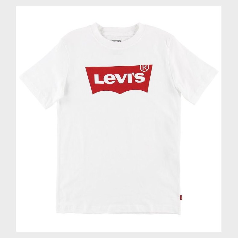 Levis T-shirt - Batwing - Hvid m. Logo