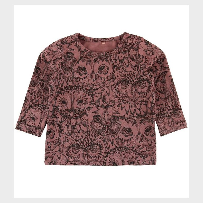 Soft Gallery Bluse - Bella - Burlwood m. Ugler