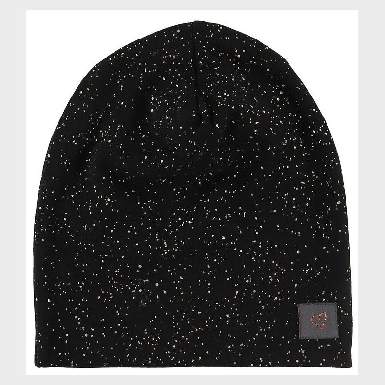 Little Wonders Hue - Anna - Sort m. Glimmerprikker