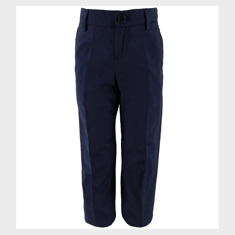 BOSS Bukser - Uld - Navy