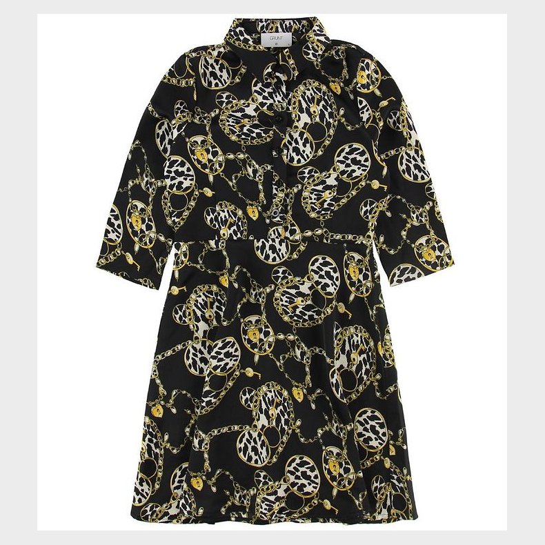 Grunt Kjole - Alexis - Black Chain