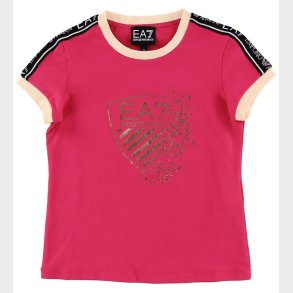 EA7 T-shirt - Pink m. Print/Logostribe