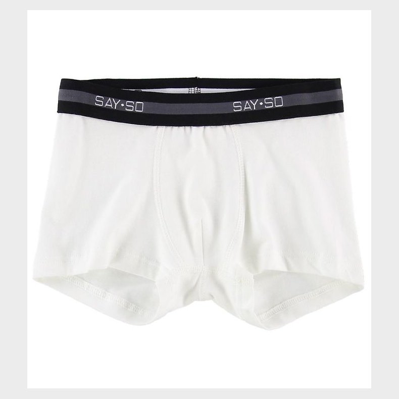 Say-So Boxershorts - Hvid