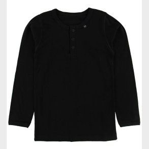 Say-So Bluse m. Knapper - Sort