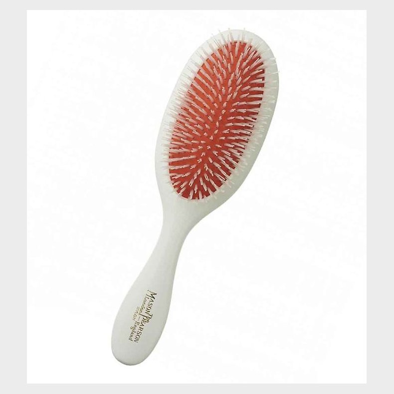 Mason Pearson Hrbrste - Handy - Hvid