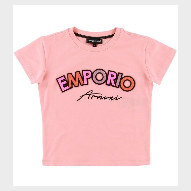 Emporio Armani T-shirt - Alba Juno m. Glimmer/Patches