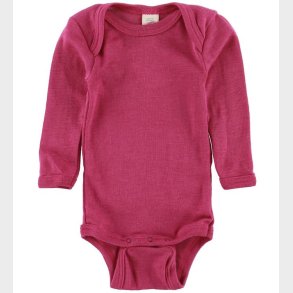 Engel Body l/ - Uld/Silke - Raspberry