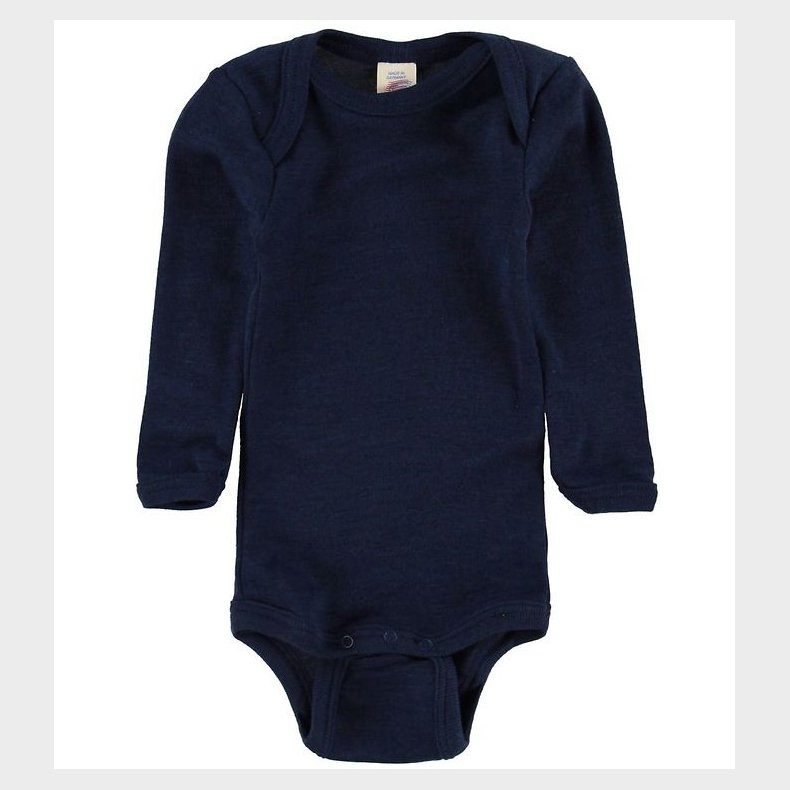 Engel Body l/ - Uld/Silke - Navy