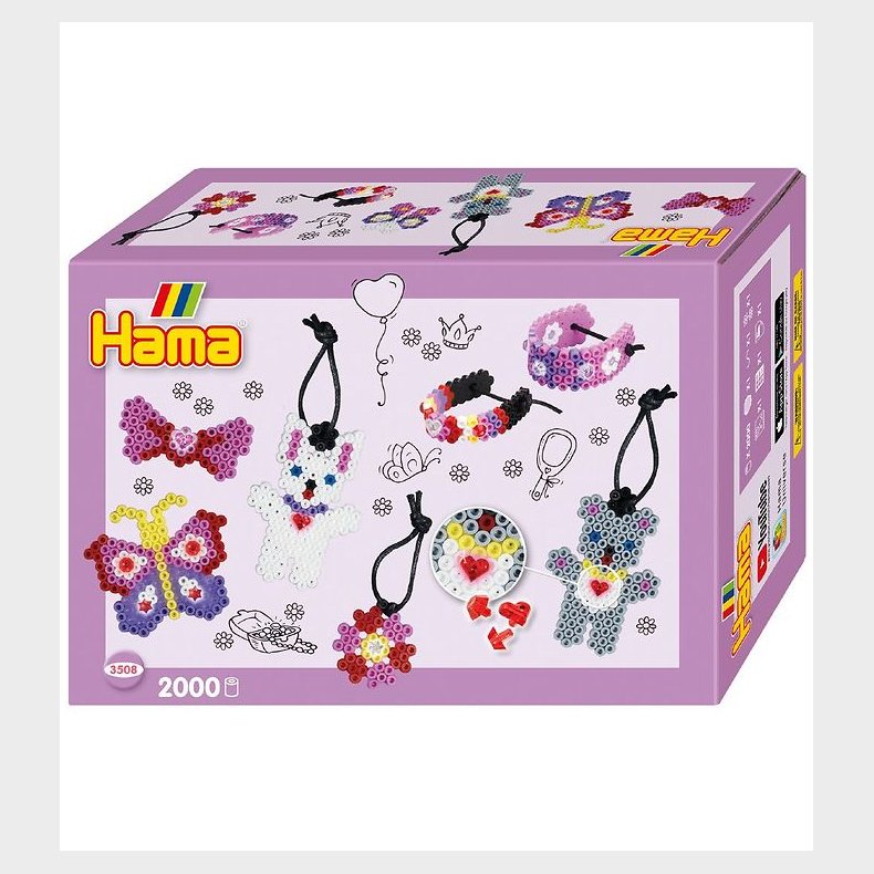 Hama Midi Smykkes�t - 2000 stk. - Smykker