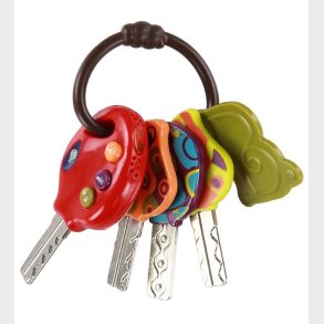 B. toys Legetjsngler - LucKeys - Rd