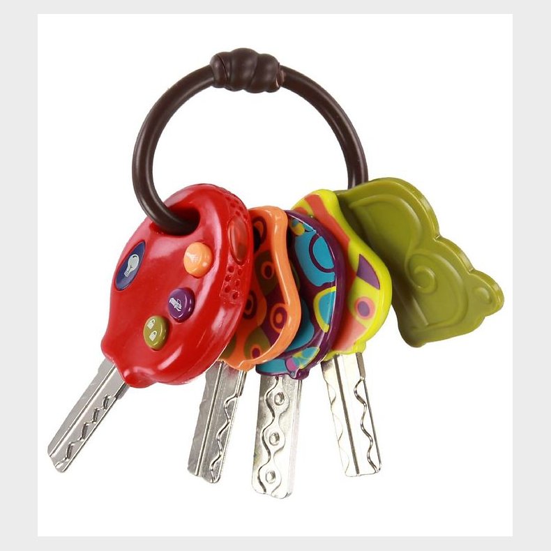 B. toys Legetjsngler - LucKeys - Rd