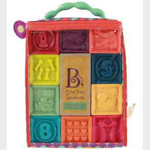 B. toys Blde Klodser - One Two Squeeze - Multifarvet