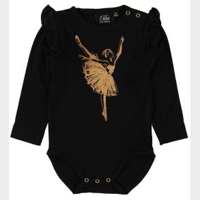 Petit By Sofie Schnoor Body l/ - Dicte - Sort m. Ballerina