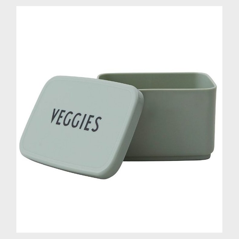 Design Letters Snack Boks - Veggies - Gr�n