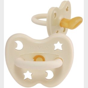 Hevea Sut - 3-36 mdr - Stjerne/Mne - Naturgummi - Milky White