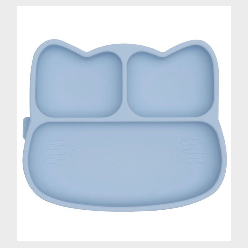 We Might Be Tiny Tallerken - Silikone - 3 Rum - Kat - Powder Blu
