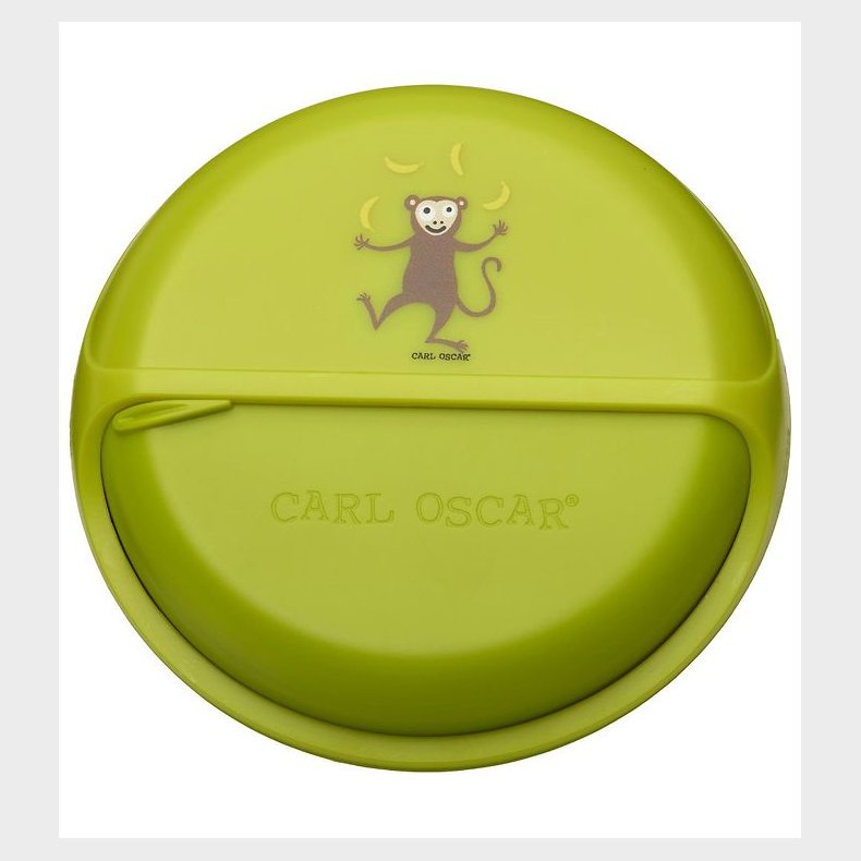 Carl Oscar Snackbox - 15 cm - Lime Monkey
