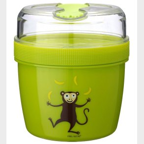 Carl Oscar Madbox m. Kleelement - 13 cm - Lime Monkey
