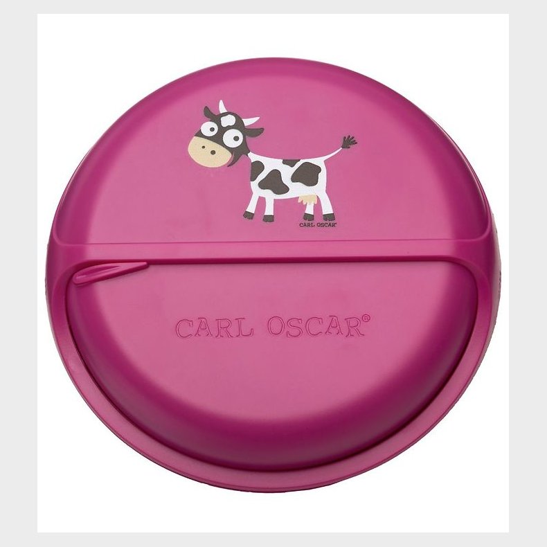 Carl Oscar Snackbox - 15 cm - Purple Cow