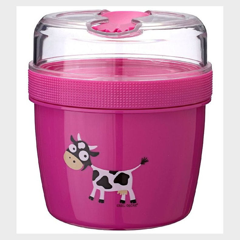 Carl Oscar Madboks m. Kleelement - 13 cm - Purple Cow