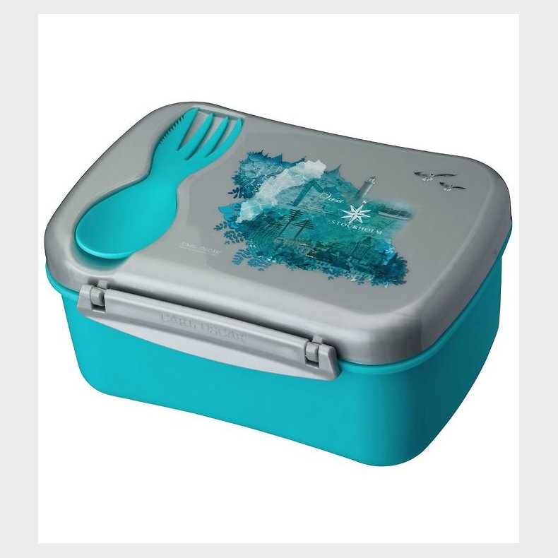 Carl Oscar Madkasse m. Kleelement - Water