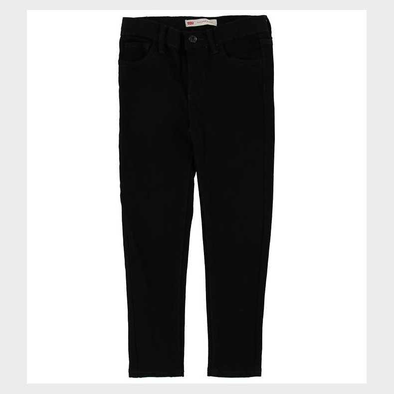 Levis Jeans - 710 Super Skinny - Sort
