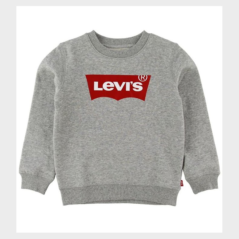 Levis Sweatshirt - Batwing Crew Neck - Grmeleret