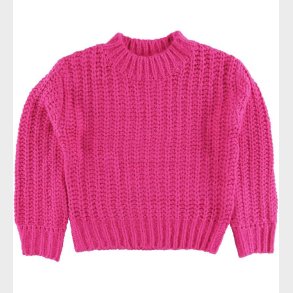 Grunt Bluse - Cathy - Strik - Pink