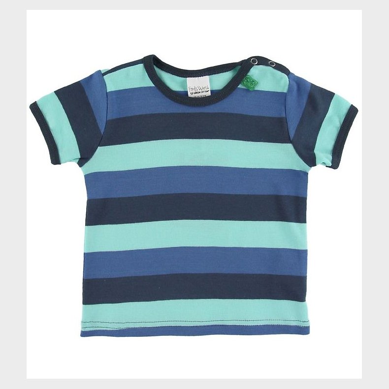 Freds World T-shirt - Multi Stripe - Bl