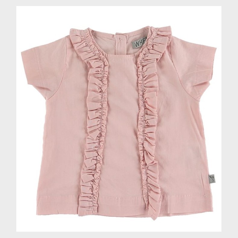 Wheat T-shirt - Blouse Nicoline - Powder