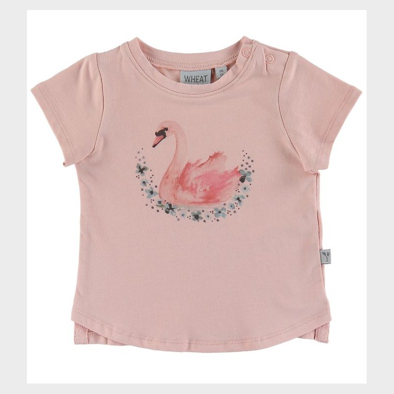 Wheat T-shirt - Swan - Powder