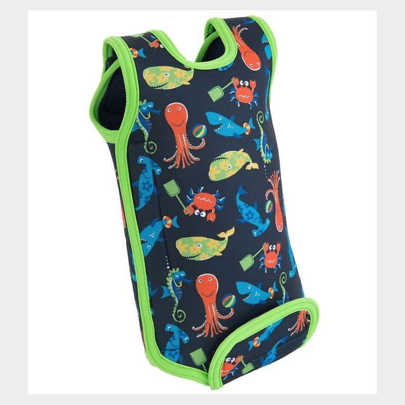 Konfidence V�ddragt - BabyWarma - Sea Friends Navy/Lime
