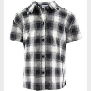 Grunt Skjorte - Ditte - Sort/Hvid m. Tern