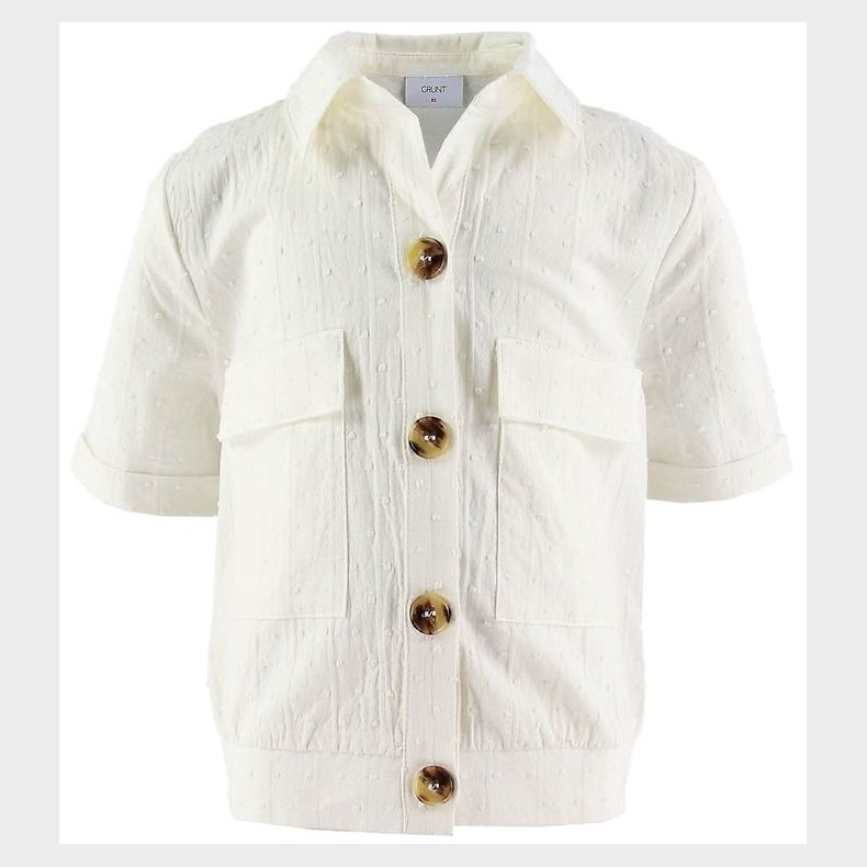 Grunt Skjorte - Dee - Snow