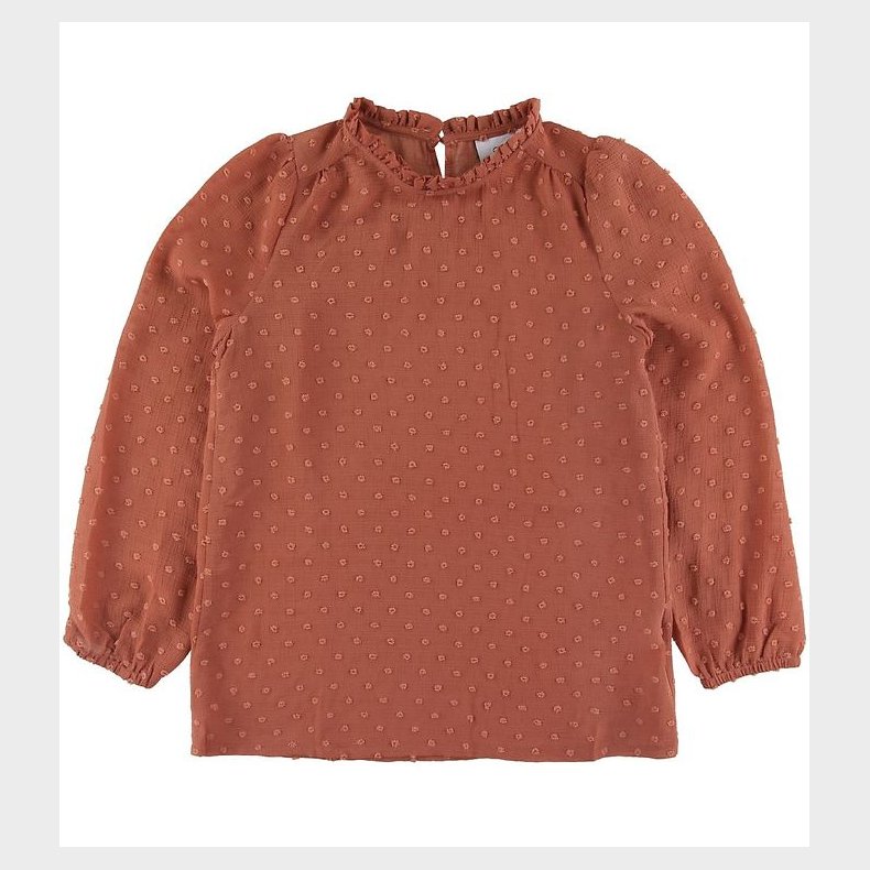 Grunt Bluse - Dalila - Wet Clay