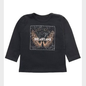 Petit by Sofie Schnoor Bluse - Elenor - Sort m. Print