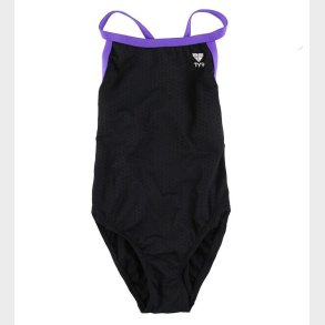 TYR Badedragt - Hexa Diamondfit - Sort/Lilla