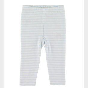 Fixoni Leggings - Light Blue m. Striber