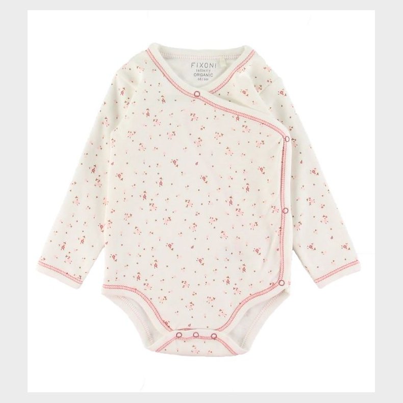Fixoni Sl-om Body l/ - Light Rose m. Blomster