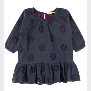 Soft Gallery Kjole - Gretchen - Anthracite m. Blomster