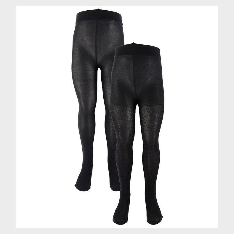 The New Str�mpebukser - 2-pak - Sort m. Glimmer