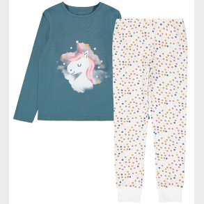 Name It Nattj - Noos - NkfNightset - Real Teal Unicorn