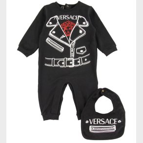 Versace Gaveske - Heldragt/Hagesmk - Sort m. Print